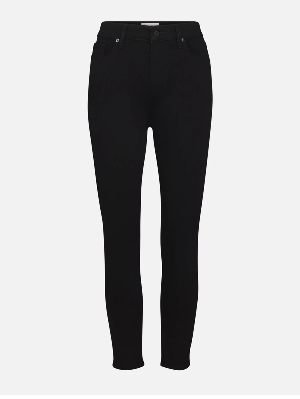 Frame Le high skinny black jeans
